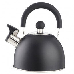 Bollitore Inox Fischio Nero...